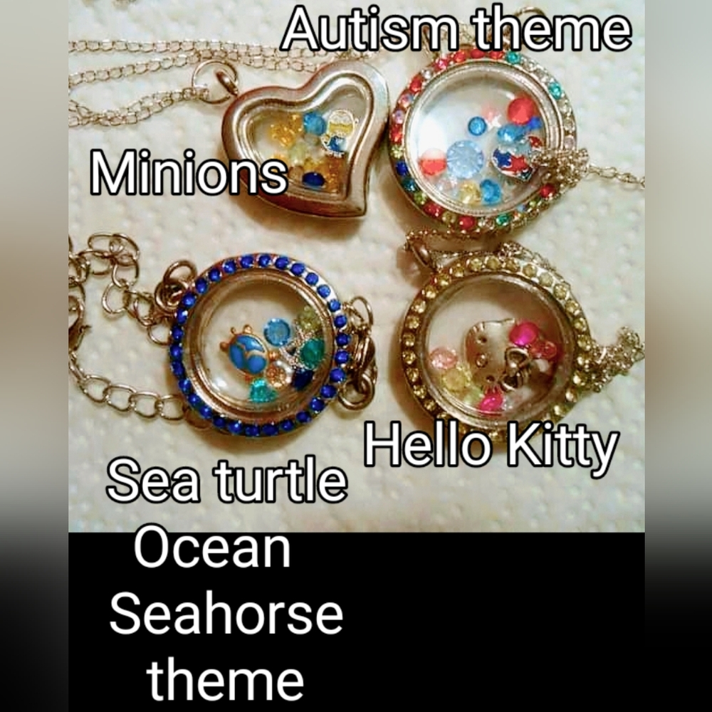 💚 Hello Kitty Story Locket Pendant   Copy - Picture 3 of 11